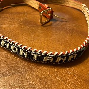 Montana beaded belt